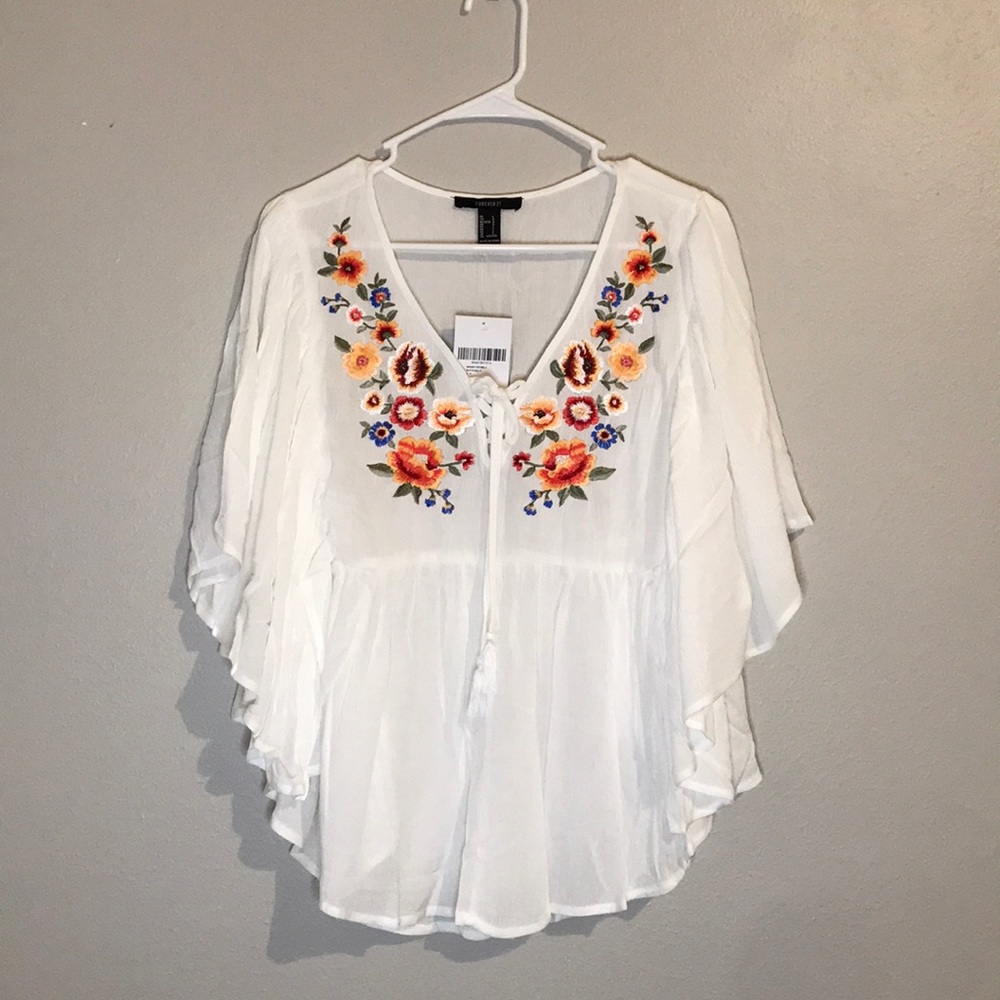 Embroidered Top
